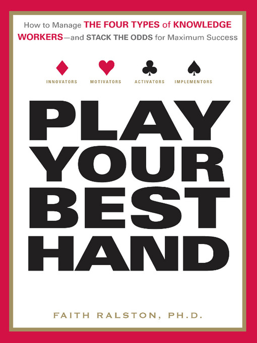 Title details for Play Your Best Hand by Faith Ralston - Available
